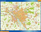 mapa hannover | Mapas Gigantes de Pared