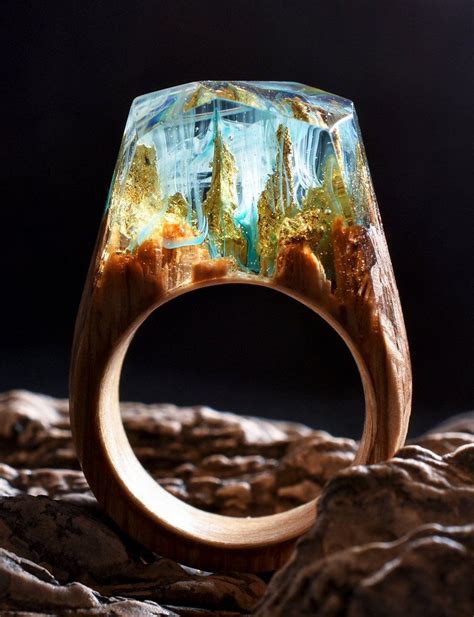 I cannot count the number of requests i got for this project, but there were many of you who asked me. Ring Collection - Secret Woods | Secret wood rings, Rings, Resin ring