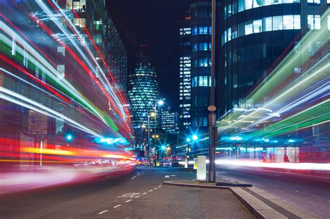 London Light Trails Hd Photography 4k Wallpapers Images Backgrounds