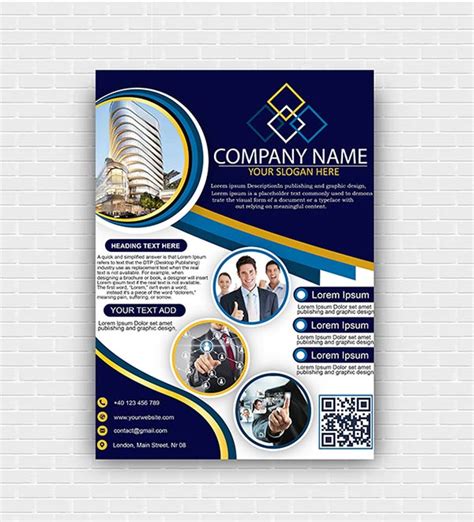 Corporate Business Flyer Template Psd Free Download Inqalab Graphic