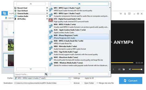 User Guides Of Anymp4 Audio Converter