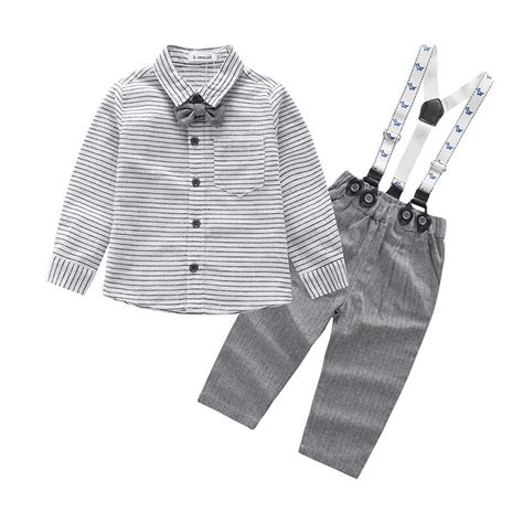 Baby Boys Clothing Sets For Birthday Toddler Boy Gentleman Suits 2