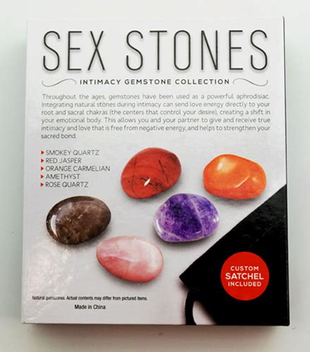 Fantasy Ts Sex Stones Intimacy Gemstone Collection Crystals 3102