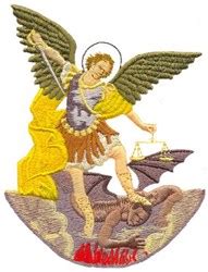 St Michael Embroidery Designs, Machine Embroidery Designs at ...