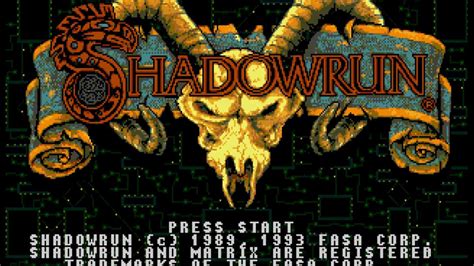 This will help break down on what goes into making a runner. Shadowrun (GEN) - Intro - YouTube