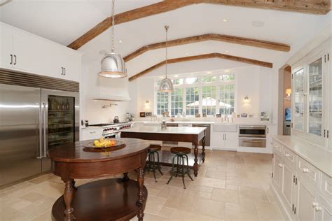 English Country Manor House Traditional Kitchen New York By