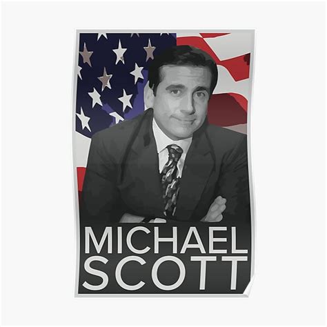 Michael Scott Poster For Sale By Thekasen Redbubble