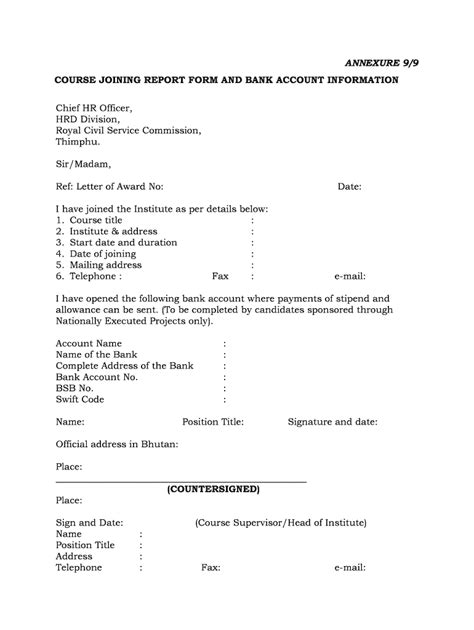 Joining Report Application Fill And Sign Printable Template Online