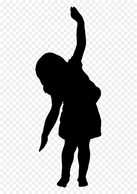 Little Girl Silhouette Svg