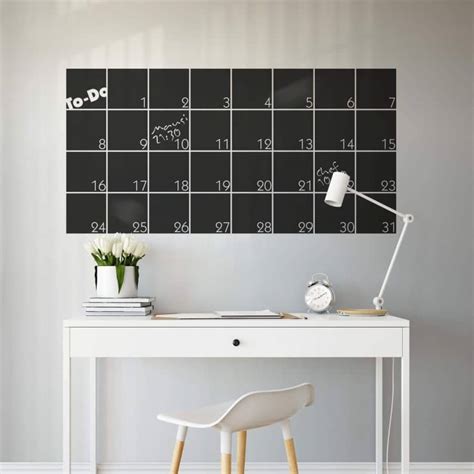 Film tableau - Planning mensuel | wall-art.fr