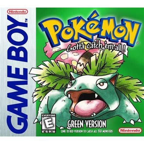Pokemon Green Version For Original Gameboy For Sale