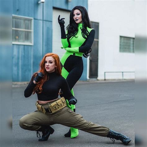 Ashlynne Dae On Instagram Kim Possible And Shego Hanging Out Togethe Hot Halloween Outfits