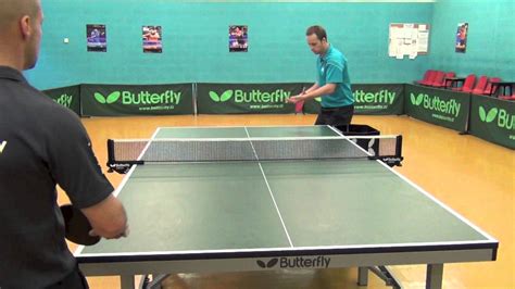 The change of momentum dp of the returning ball would be, in this worst case, double the momentum of the ball. How to Play Table Tennis: Sidespin Serve - YouTube