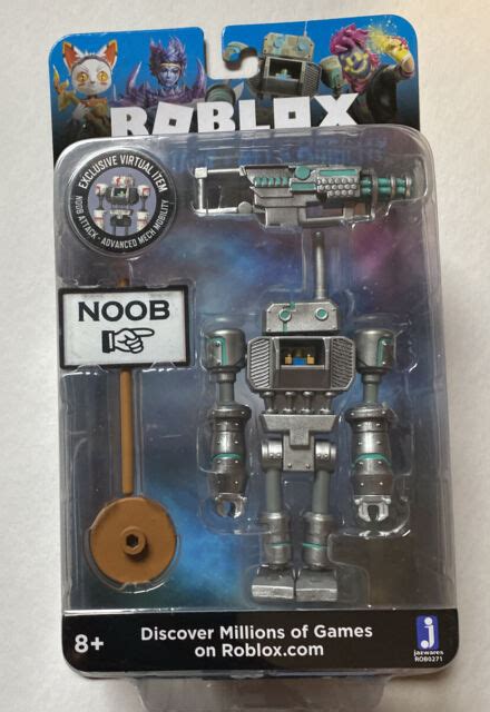 Roblox Collection Noob Attack Mech Mobility Figure Pack Ebay