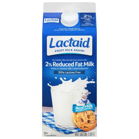 Lactaid 2 Reduced Fat Milk 64 Oz Cvs Pharmacy