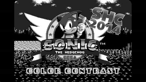 Shc 2014 Title Screen Sonic 1 Color Contrast Music Youtube