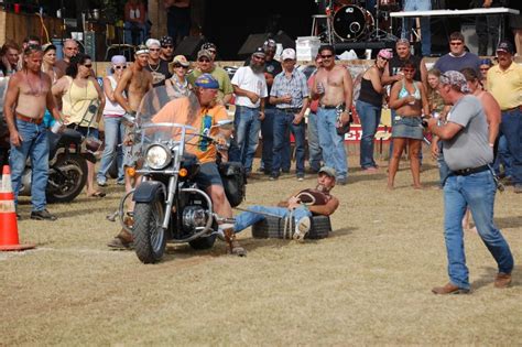 Motorcycle Rally In Sparks Oklahoma