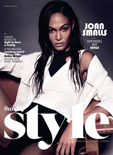 Joan Smalls For Sunday Style By Todd Barry