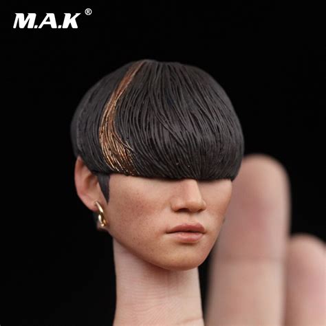 16 Daesung Head Sculpt Carved Without Neck South Korea Male Head Model