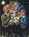 The Skat Players - Otto Dix - WikiArt.org - encyclopedia of visual arts
