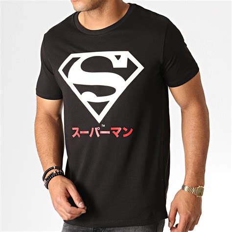Dc Comics Tee Shirt Superman Japan Noir