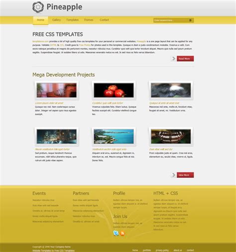 Free Html Css Templates Of Free Css Template By Chocotemplates On Vrogue