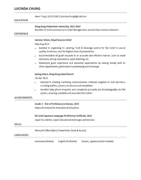 Here's a sample graduate cv created with our cv maker. Contoh Resume Cv Fresh Graduate