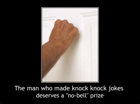 The Man Who Made Knock Knock Jokes Deserves A No Bell Prize Funny