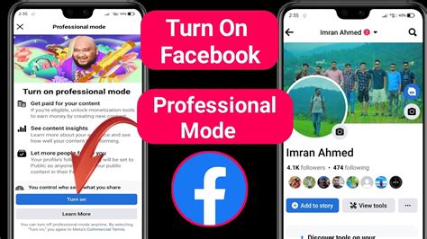 How To Turn On Facebook Professional Mode On Profile Enable Facebook