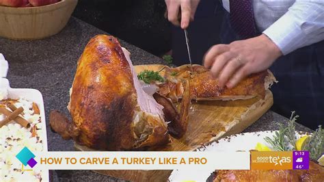 how to carve a turkey like a pro