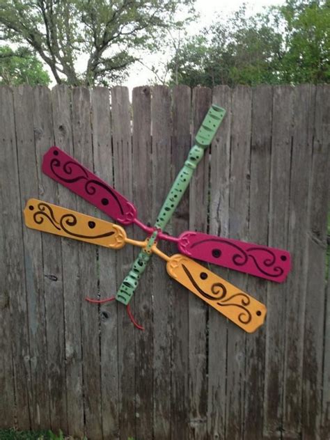Upcycle Ceiling Fan Blades Into Giant Dragonflies In 5 Easy Steps The
