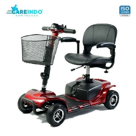 kursi roda scooter mobility careindo  merah garansi resmi  lapak