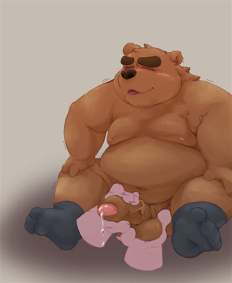 Rule 34 0ottotto0 2023 Anthro Balls Bear Belly Big Belly Black Nose Brown Body Closed Eyes