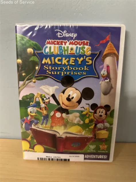 Mickey Mouse Clubhouse Mickeys Storybook Surprise Disc Only Loose Dvd