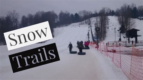 Snow Trails Mansfield Oh Tubing Youtube