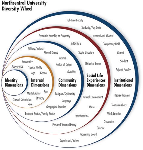 Diversity Wheel Northcentral University