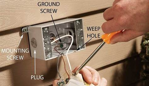 proper way to wire an outlet