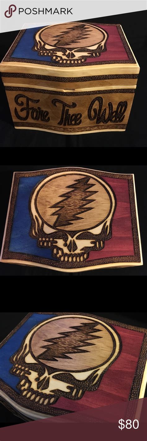 We search the globe to eliminate schwag and discover unique grateful dead merchandise & collectibles. Grateful Dead Hand Made Wood Engraved Painted Box ...