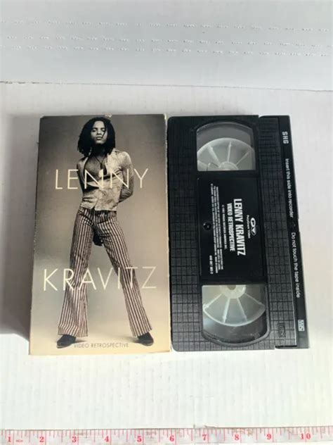 Lenny Kravitz Video Retrospective Vhs Polygram Video 1991 584