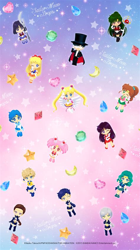 Sailor Moon Drops Sailor Moon Wallpaper Sailor Moon Drops Sailor Chibi Moon