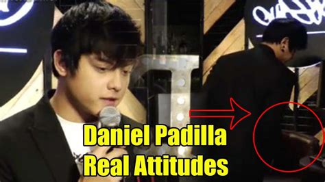 look how good the attitudes of daniel padilla during massimo event youtube