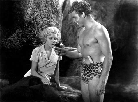 Julie Bishop and Buster Crabbe in Tarzan the Fearless. 