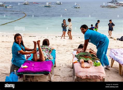 Massage On The Beach Hi Res Stock Photography And Images Alamy