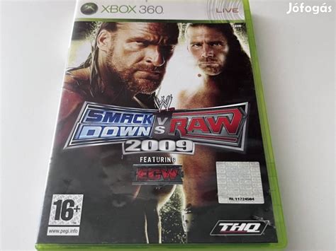 WWE Smackdown vs Raw 2009 Xbox 360 Sopron Xbox konzol és játékok Jófogás