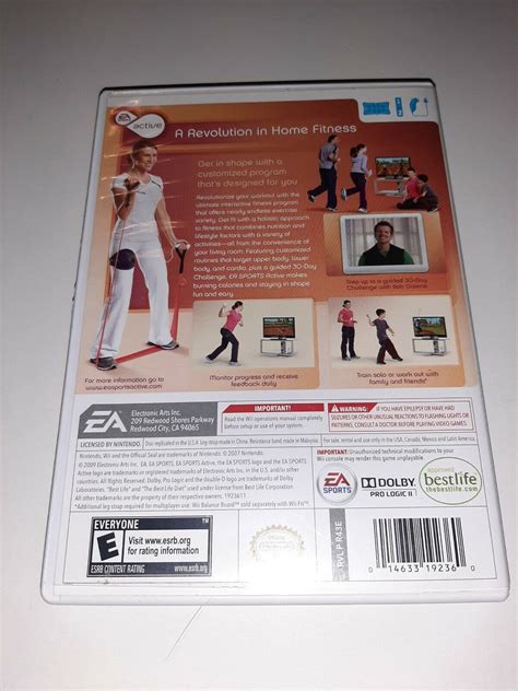 Wii Active Personal Trainer Nintendo Wii Complete Game Only 14633192360 Ebay