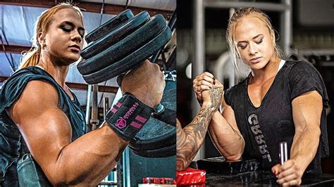 Strong Girl Sarah Backman 💪 8x World Armwrestling Champion From