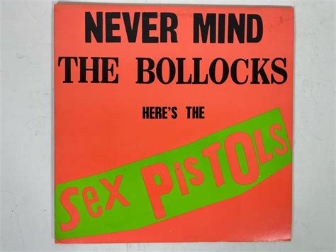 Never Mind The Bollocks Heres The Sex Pistols Vinyl Record Bsk 3147