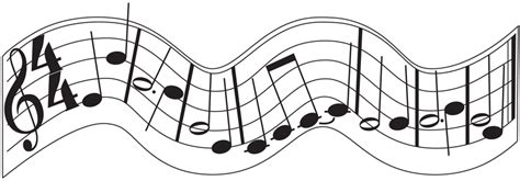 Music Notes Wavy Clipart Best