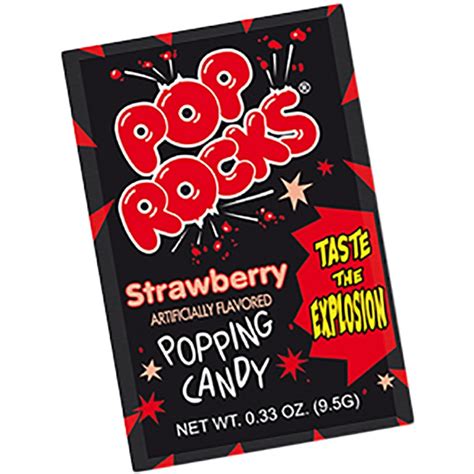 Pop Rocks Strawberry Economy Candy