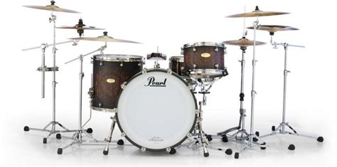 Pearl Masterworks 4 Piece Shell Pack With Snare Abel Custom Artwork